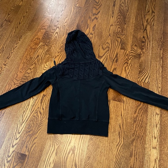 LULULEMON Cable knit scuba hoodie sz 6 - Picture 4 of 4